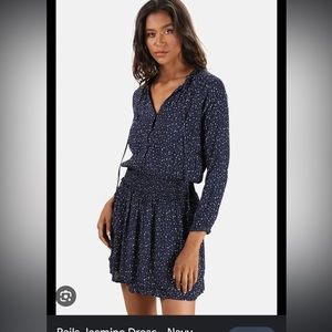 Rails Jasmine Navy Star Dress- worn once